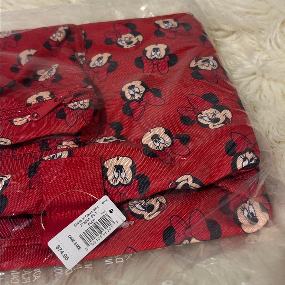 ‼️❌FINAL PRICE DROP❌‼️GAP X DISNEY MINNIE MOUSE WEEKENDER Travel Bag LAST ONE! - Picture 4 of 8